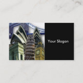 Visite Carte de profil de voyage (Dos)