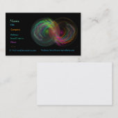 Visite Carte de profil de Yin Yang (Devant / Derrière)