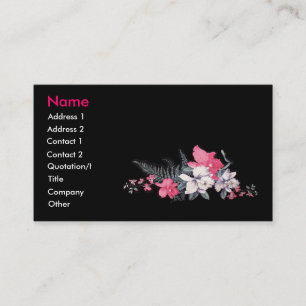 Visite Carte de profil d'entreprise