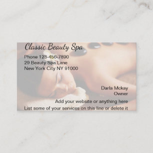 Visite Carte de profil d'entreprise de Spa Beauté