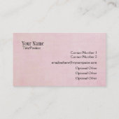 Visite Carte de profil d'entreprise du service de nettoya (Dos)