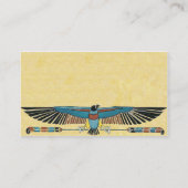 Visite Carte de profil d'entreprise égyptienne Pharaoh An (Dos)