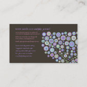 Visite Carte de profil d'entreprise Zazzle (Dos)
