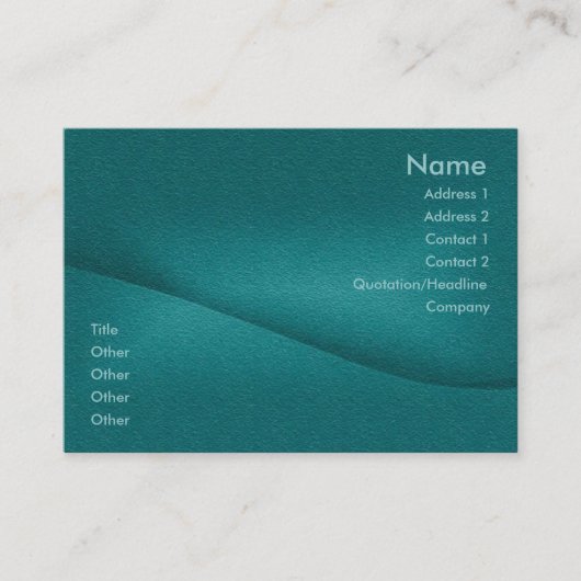 Visite Carte de profil d'équilibre (Devant)