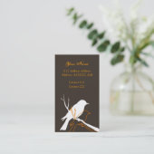 Visite Carte de profil d'oiseau (Debout devant)