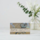 Visite Carte de profil - dragon noir (Debout devant)