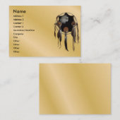 Visite Carte de profil Dreamcatcher (Devant / Derrière)