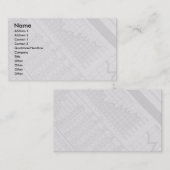 Visite Carte de profil du marché stock (Devant / Derrière)