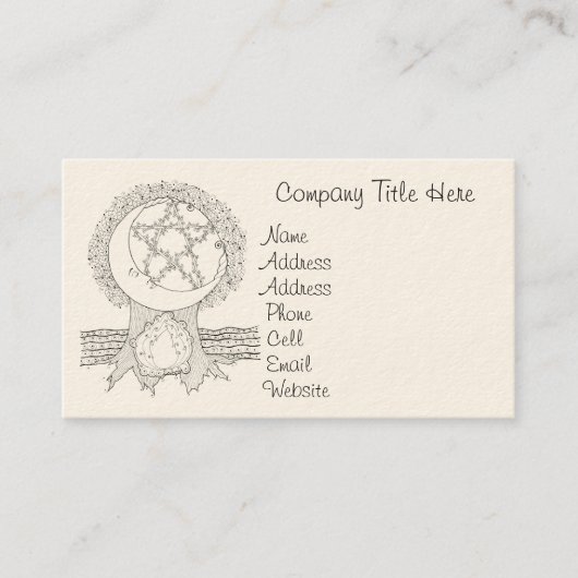 Visite Carte de profil d'unité (Devant)