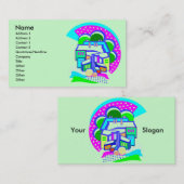 Visite Carte de profil d'usine (Devant / Derrière)