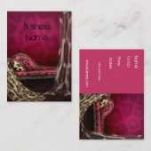 Visite Carte de profil Entreprise Design d'intérieur (Devant / Derrière)