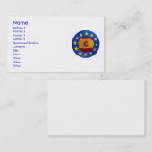 Visite Carte de profil Euro Espagne (Devant / Derrière)