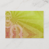 Visite Carte de profil externe (Dos)