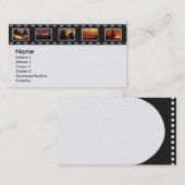 Visite Carte de profil Filmstrip (Devant / Derrière)