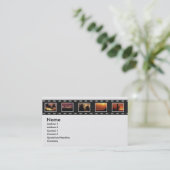 Visite Carte de profil Filmstrip (Debout devant)