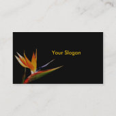 Visite Carte de profil Fleur sauvage (Dos)