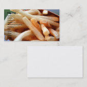 Visite Carte de profil Fries (Devant / Derrière)