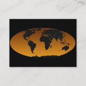 Visite Carte de profil géographique (Dos)