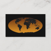 Visite Carte de profil géographique (Dos)