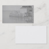 Visite Carte de profil Hall's Harbour Dock (Devant / Derrière)