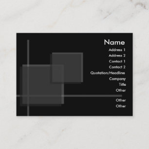 Visite Carte de profil haute performance