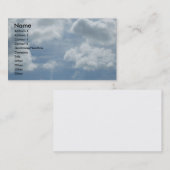 Visite Carte de profil Inspiration (Devant / Derrière)