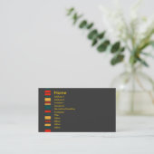Visite Carte de profil Jiao #3 (Debout devant)