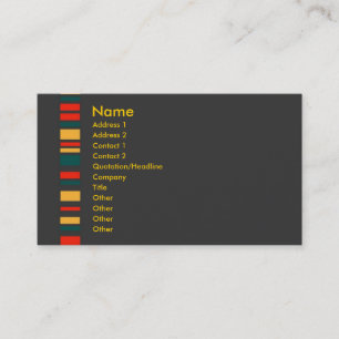 Visite Carte de profil Jiao #3
