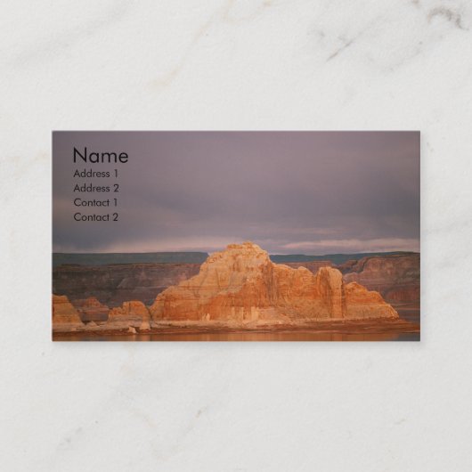 Visite Carte de profil Lake Powell (Devant)