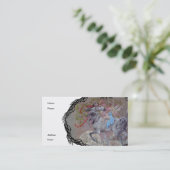 Visite Carte de profil - licorne Valentine (Debout devant)