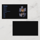 Visite Carte de profil Lion King (Devant / Derrière)