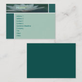 Visite Carte de profil Lotus (Devant / Derrière)