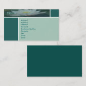 Visite Carte de profil Lotus (Devant / Derrière)