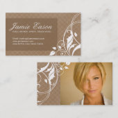 Visite Carte de profil moderne - Jamie Eason (Devant / Derrière)