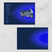 Visite Carte de profil moto (Devant / Derrière)