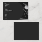 Visite Carte de profil Movie #1 (Devant / Derrière)