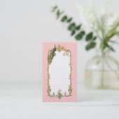 Visite Carte de profil ou d'entreprise Peacock (Debout devant)