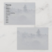 Visite Carte de profil Paix (Devant / Derrière)