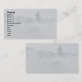 Visite Carte de profil Paix (Devant / Derrière)