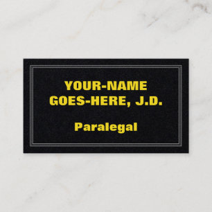 Visite Carte de profil parajuriste à rattraper