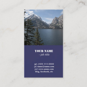 Visite Carte de profil photographique du parc national de