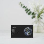 Visite Carte de profil Planète Terre (Debout devant)