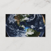 Visite Carte de profil Planète Terre (Dos)