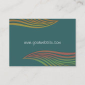Visite Carte de profil professionnel Waveys (Dos)