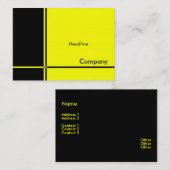 Visite Carte de profil professionnelle B (Devant / Derrière)