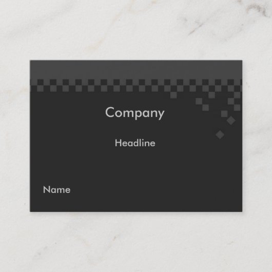 Visite Carte de profil professionnelle classique (Devant)