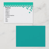 Visite Carte de profil professionnelle classique (Devant / Derrière)