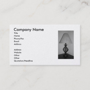 Visite Carte de profil professionnelle/commerciale