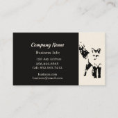 Visite Carte de profil professionnelle personnalisée Cute (Devant)