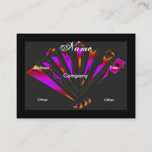 Visite Carte de profil "Purple Fantasia Designer"